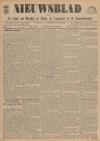 Nieuwsblad het land van Heusden en Altena de Langstraat en de Bommelerwaard 1898-03-12