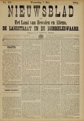 Nieuwsblad het land van Heusden en Altena de Langstraat en de Bommelerwaard 1884-05-07