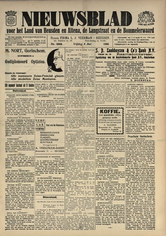 Nieuwsblad het land van Heusden en Altena de Langstraat en de Bommelerwaard 1935-05-03
