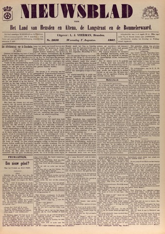 Nieuwsblad het land van Heusden en Altena de Langstraat en de Bommelerwaard 1907-08-07