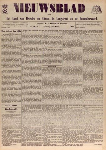 Nieuwsblad het land van Heusden en Altena de Langstraat en de Bommelerwaard 1907-03-16