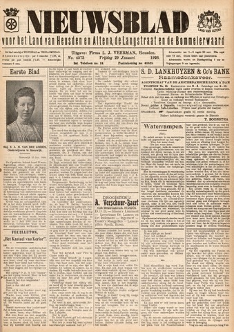 Nieuwsblad het land van Heusden en Altena de Langstraat en de Bommelerwaard 1926-01-29