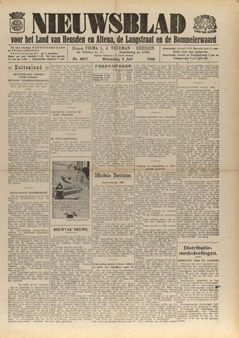 Nieuwsblad het land van Heusden en Altena de Langstraat en de Bommelerwaard 1942-07-08