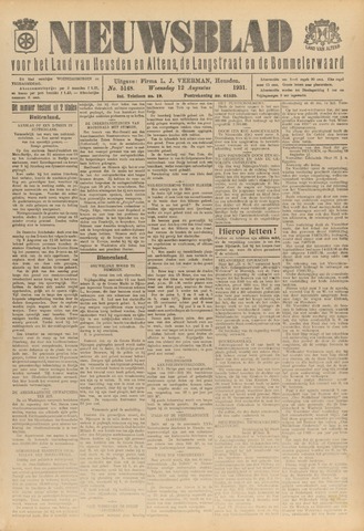 Nieuwsblad het land van Heusden en Altena de Langstraat en de Bommelerwaard 1931-08-12