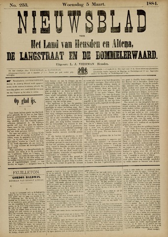 Nieuwsblad het land van Heusden en Altena de Langstraat en de Bommelerwaard 1884-03-05