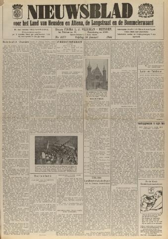 Nieuwsblad het land van Heusden en Altena de Langstraat en de Bommelerwaard 1944-01-14