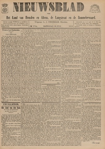 Nieuwsblad het land van Heusden en Altena de Langstraat en de Bommelerwaard 1898-07-23