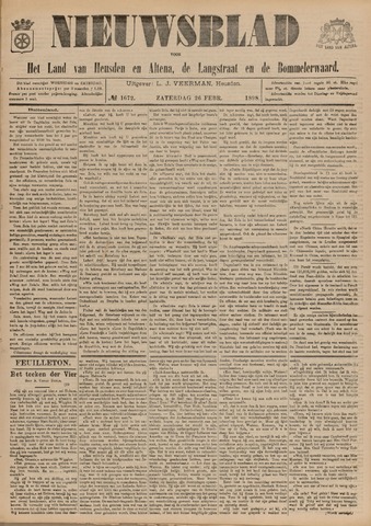 Nieuwsblad het land van Heusden en Altena de Langstraat en de Bommelerwaard 1898-02-26