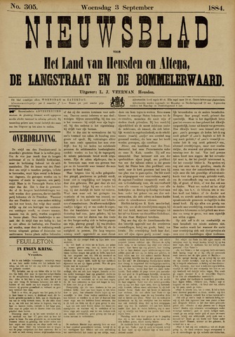 Nieuwsblad het land van Heusden en Altena de Langstraat en de Bommelerwaard 1884-09-03