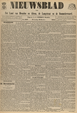 Nieuwsblad het land van Heusden en Altena de Langstraat en de Bommelerwaard 1912-10-16