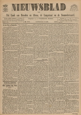 Nieuwsblad het land van Heusden en Altena de Langstraat en de Bommelerwaard 1898-01-08