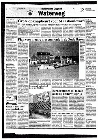 Rotterdamsch Nieuwsblad / Schiedamsche Courant / Rotterdams Dagblad / Waterweg / Algemeen Dagblad 1993-10-01