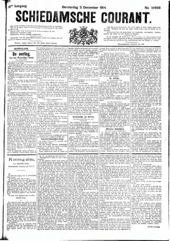 Schiedamsche Courant 1914-12-03