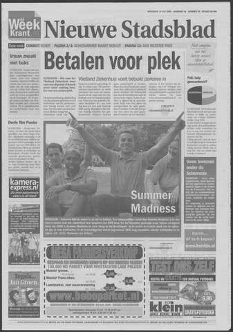 Het Nieuwe Stadsblad 2009-07-15