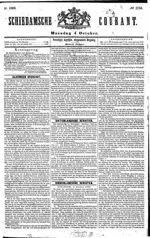 Schiedamsche Courant 1869-10-04