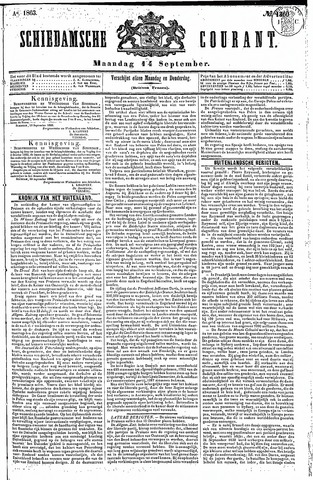Schiedamsche Courant 1863-09-14