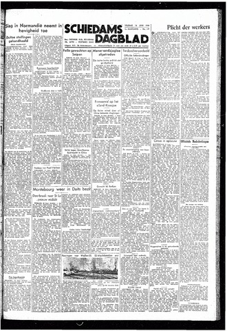 Schiedamsch Dagblad 1944-06-16