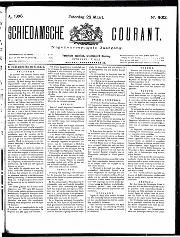 Schiedamsche Courant 1896-03-28
