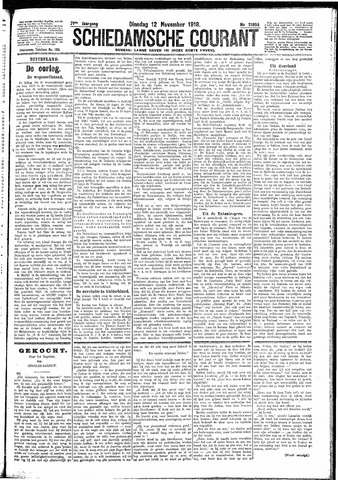 Schiedamsche Courant 1918-11-12