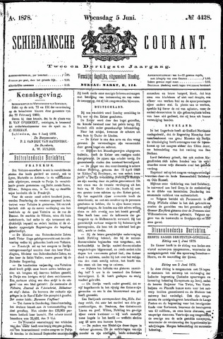 Schiedamsche Courant 1878-06-05