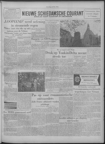 Nieuwe Schiedamsche Courant 1954-05-22