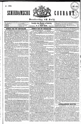 Schiedamsche Courant 1855-07-12