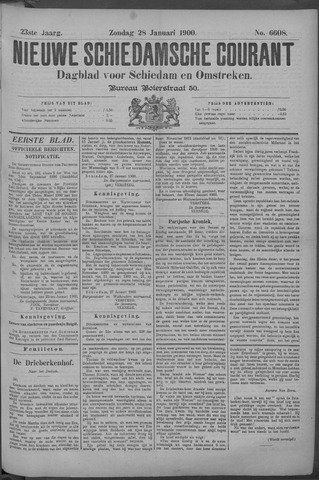 Nieuwe Schiedamsche Courant 1900-01-28