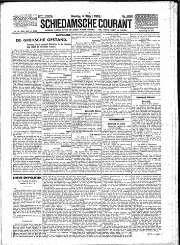 Schiedamsche Courant 1935-03-05