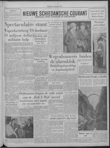 Nieuwe Schiedamsche Courant 1957-09-06