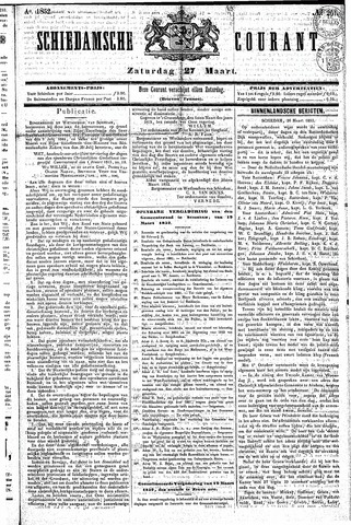 Schiedamsche Courant 1852-03-27