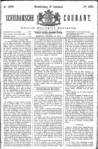 Schiedamsche Courant 1878-01-17