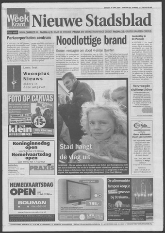 Het Nieuwe Stadsblad 2008-04-29