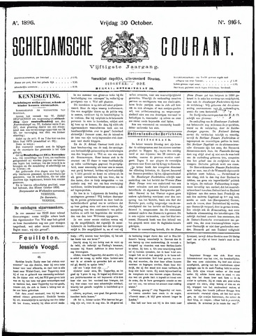 Schiedamsche Courant 1896-10-30