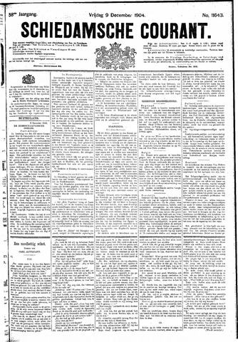 Schiedamsche Courant 1904-12-09