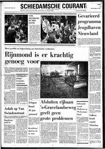 Rotterdamsch Nieuwsblad / Schiedamsche Courant / Rotterdams Dagblad / Waterweg / Algemeen Dagblad 1973-10-25