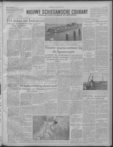 Nieuwe Schiedamsche Courant 1947-08-20
