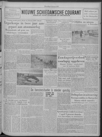 Nieuwe Schiedamsche Courant 1957-02-06