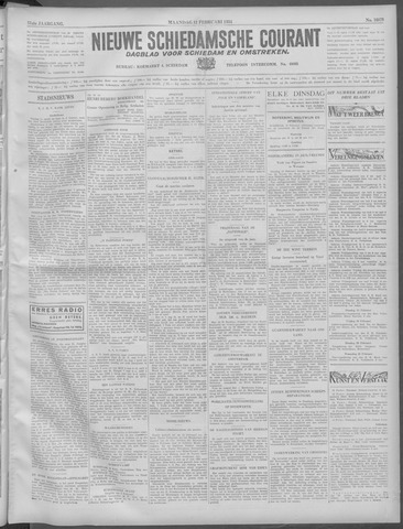 Nieuwe Schiedamsche Courant 1934-02-12