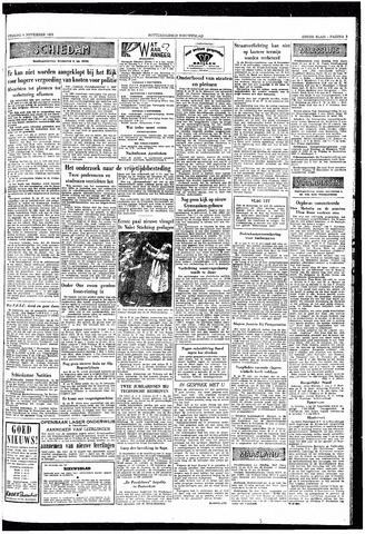 Rotterdamsch Nieuwsblad / Schiedamsche Courant / Rotterdams Dagblad / Waterweg / Algemeen Dagblad 1953-11-06