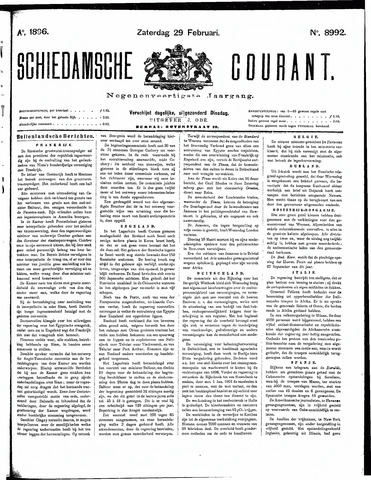 Schiedamsche Courant 1896-02-29
