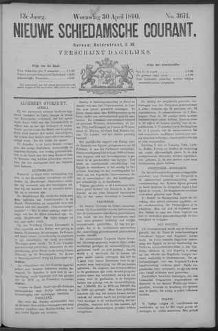 Nieuwe Schiedamsche Courant 1890-04-30
