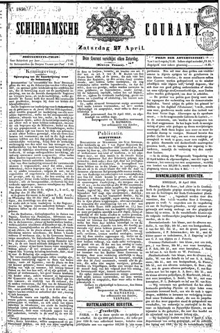 Schiedamsche Courant 1850-04-27
