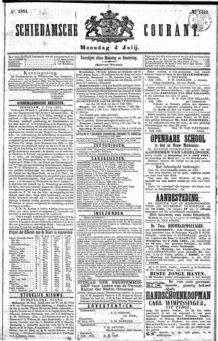 Schiedamsche Courant 1864-07-04