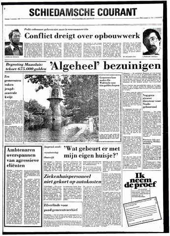 Rotterdamsch Nieuwsblad / Schiedamsche Courant / Rotterdams Dagblad / Waterweg / Algemeen Dagblad 1981-11-03
