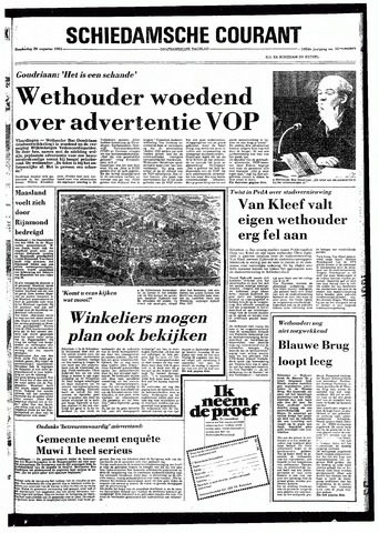 Rotterdamsch Nieuwsblad / Schiedamsche Courant / Rotterdams Dagblad / Waterweg / Algemeen Dagblad 1981-08-20