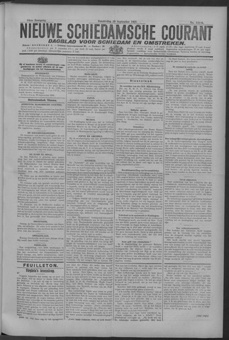 Nieuwe Schiedamsche Courant 1921-09-29