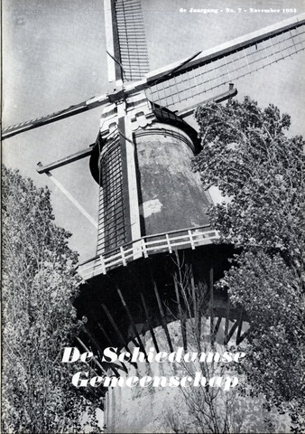 Schiedamse Gemeenschap (tijdschrift) 1954-11-01