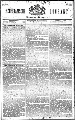 Schiedamsche Courant 1872-04-22