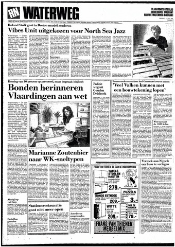 Rotterdamsch Nieuwsblad / Schiedamsche Courant / Rotterdams Dagblad / Waterweg / Algemeen Dagblad 1989-07-11