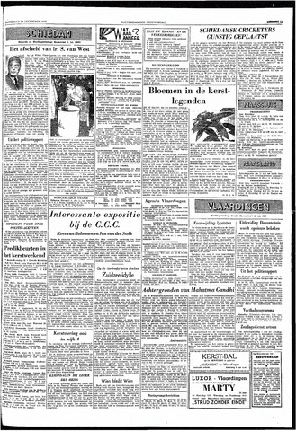 Rotterdamsch Nieuwsblad / Schiedamsche Courant / Rotterdams Dagblad / Waterweg / Algemeen Dagblad 1955-12-24